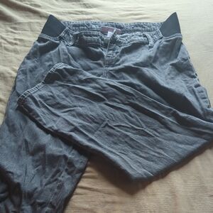 Isabel Maternity Gray Jeans
